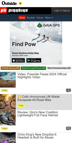 Mobile page screenshot