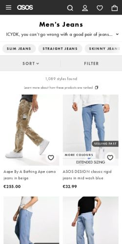 Mobile page screenshot