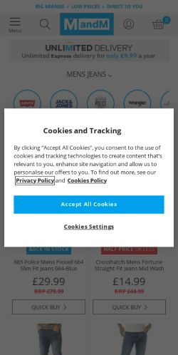 Mobile page screenshot