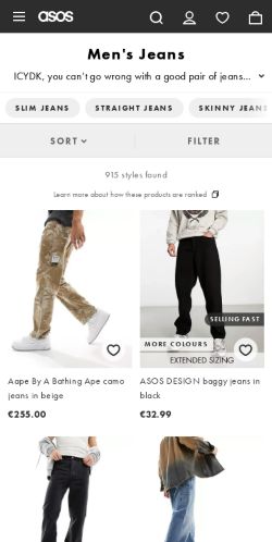 Mobile page screenshot