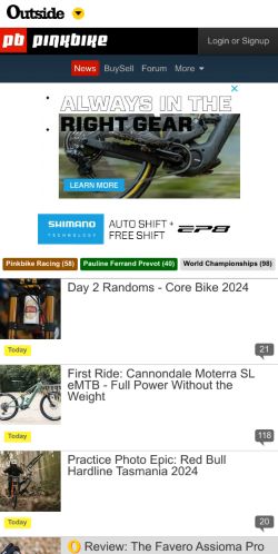 Mobile page screenshot