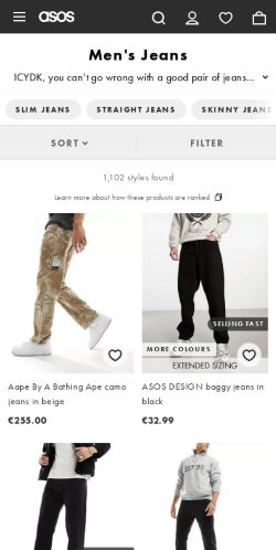 Mobile page screenshot