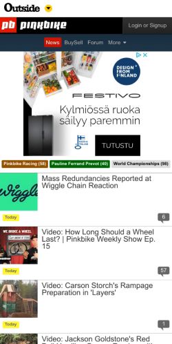 Mobile page screenshot
