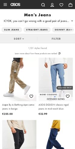 Mobile page screenshot