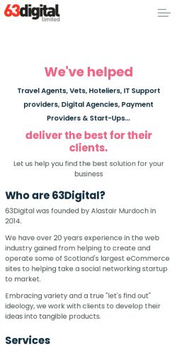 Mobile page screenshot