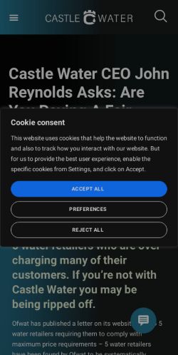 Mobile page screenshot