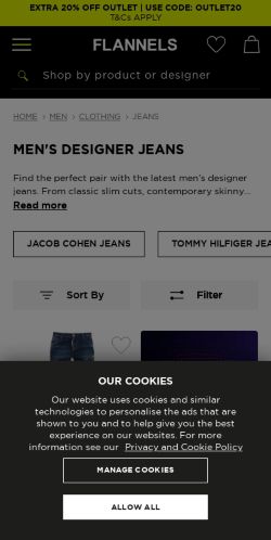 Mobile page screenshot