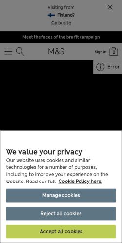 Mobile page screenshot