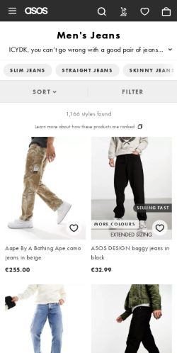 Mobile page screenshot