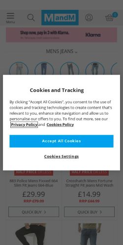 Mobile page screenshot