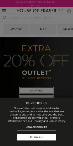 Mobile page screenshot