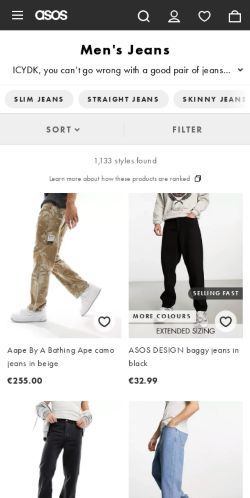 Mobile page screenshot