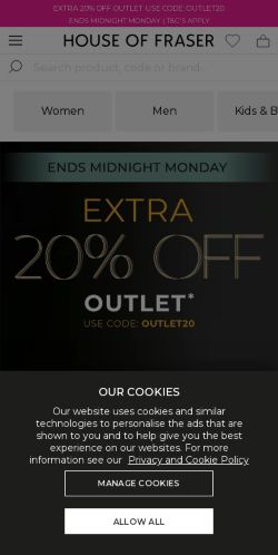 Mobile page screenshot