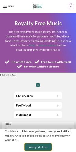 Mobile page screenshot
