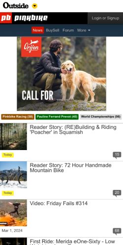 Mobile page screenshot