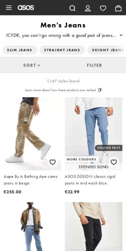 Mobile page screenshot