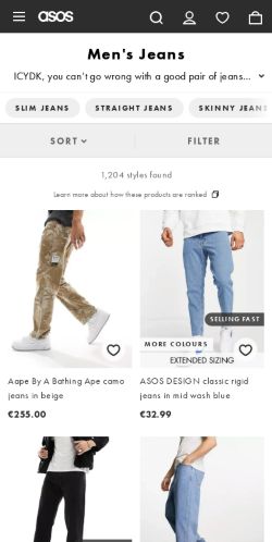 Mobile page screenshot