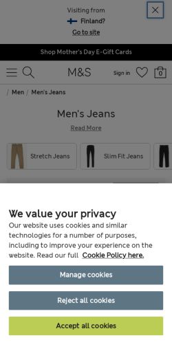 Mobile page screenshot