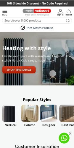 Mobile page screenshot