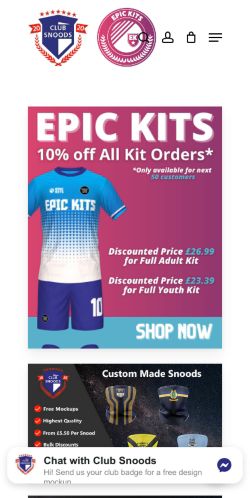 Mobile page screenshot