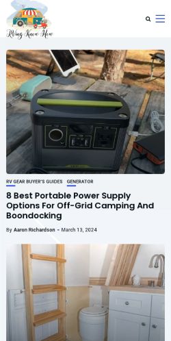 Mobile page screenshot