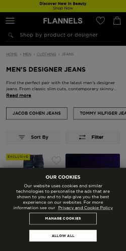 Mobile page screenshot