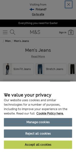 Mobile page screenshot