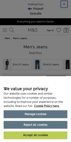 Mobile page screenshot