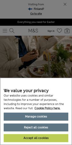 Mobile page screenshot