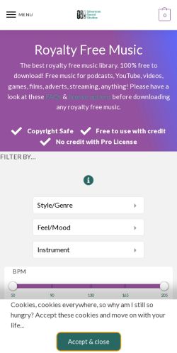 Mobile page screenshot
