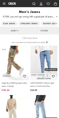 Mobile page screenshot