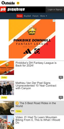 Mobile page screenshot