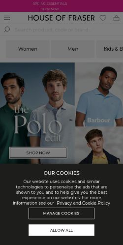 Mobile page screenshot