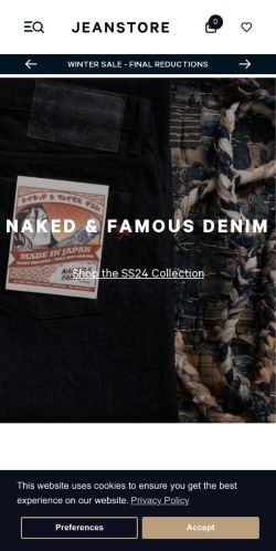 Mobile page screenshot