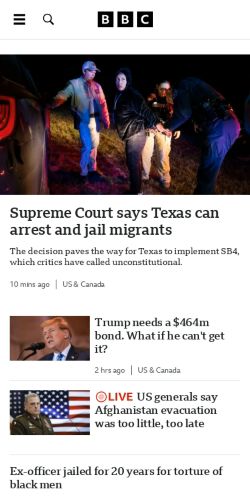 Mobile page screenshot