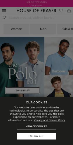 Mobile page screenshot