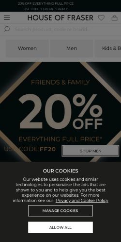 Mobile page screenshot