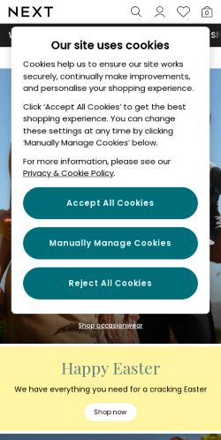Mobile page screenshot