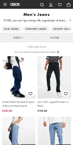 Mobile page screenshot