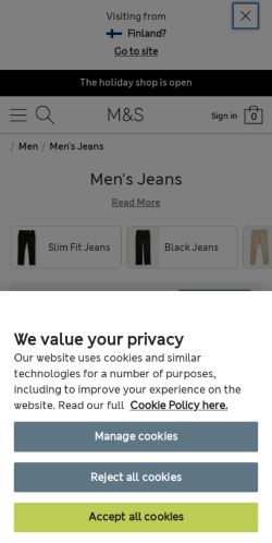 Mobile page screenshot