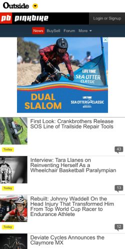 Mobile page screenshot