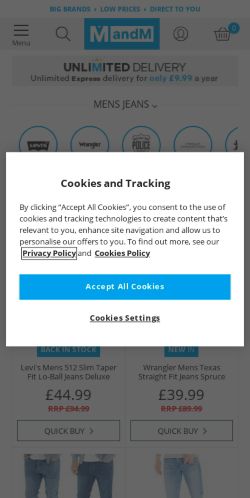 Mobile page screenshot