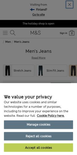 Mobile page screenshot