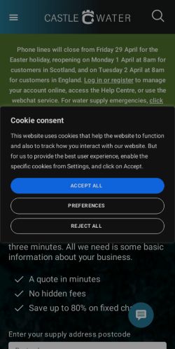 Mobile page screenshot