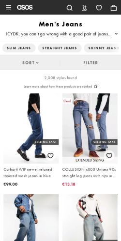 Mobile page screenshot