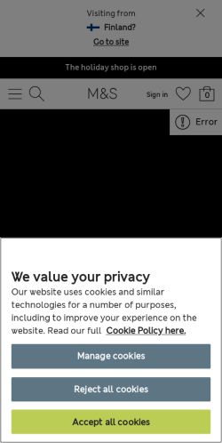 Mobile page screenshot