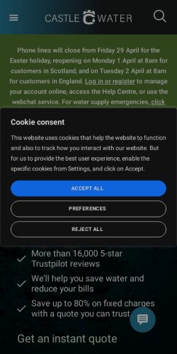 Mobile page screenshot