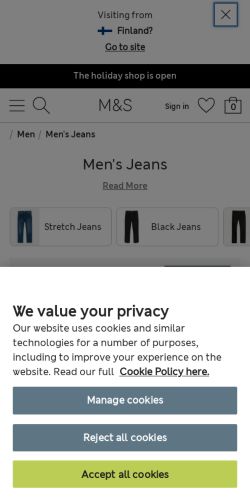 Mobile page screenshot