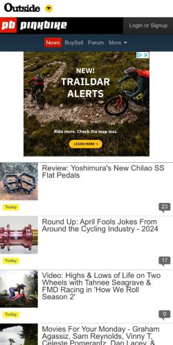 Mobile page screenshot