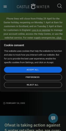 Mobile page screenshot